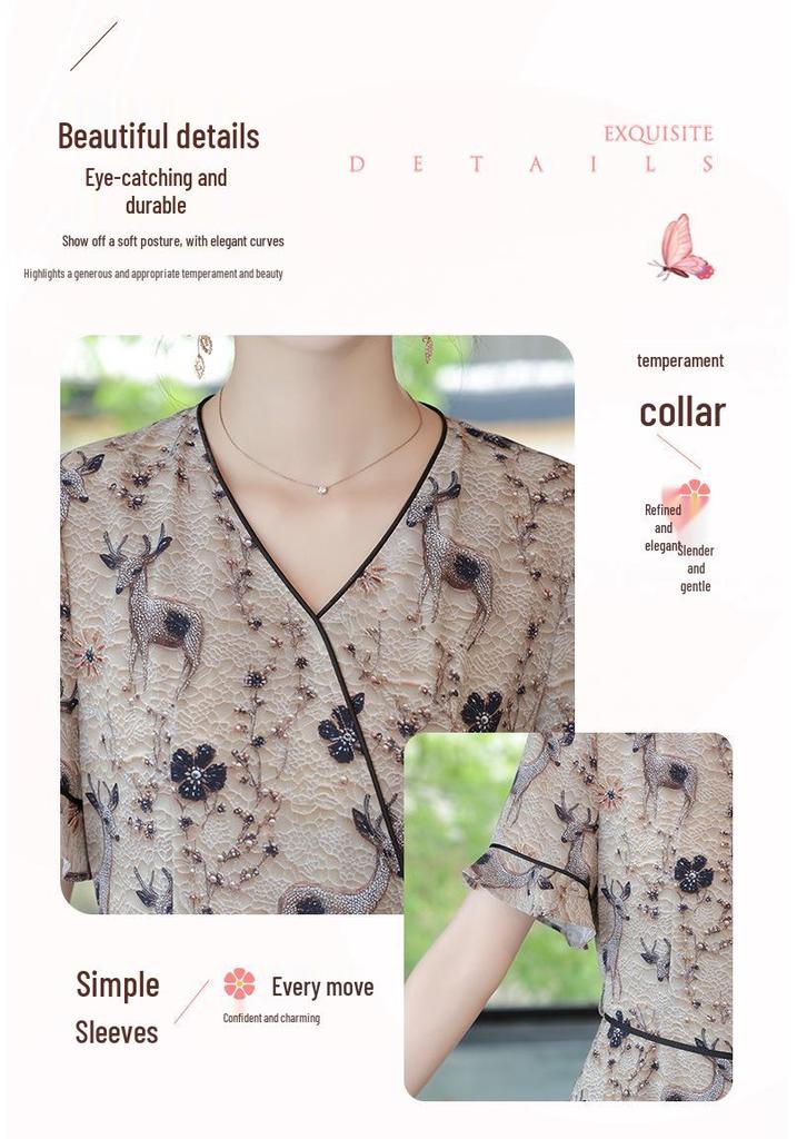 Elegant Summer Dress for Middle-aged Women: Stylish and Age-reducing 2026 Skirt