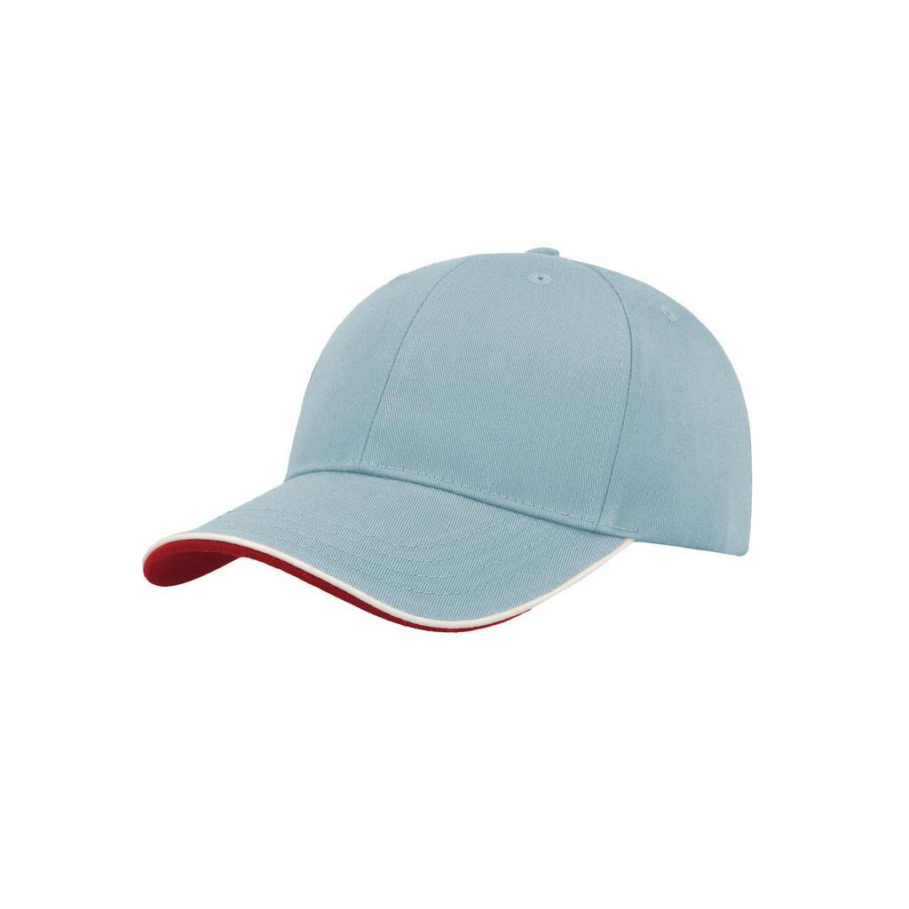 Atlantis Zoom Piping Sandwich Sports 6 Panel Contrast Baseball Cap