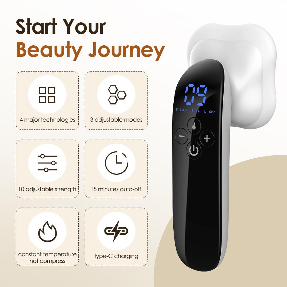EMS & RF Radio Frequency Body Slimming Beauty Machine Portable Electric Fat Burner Infrared Lose Weight Shaping Device