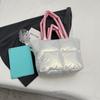 Large Capacity Underarm Bag Fashion Quilted Women Shoulder Bag Designer Space Padded Cotton Handbag Luxury Puff Shopper Tote