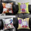 Cartoon Game Deltarune Tenna Meme Pillow Case Fashion Square Pillowcase Bedroom Sofa Room Ins Decoration Leisure