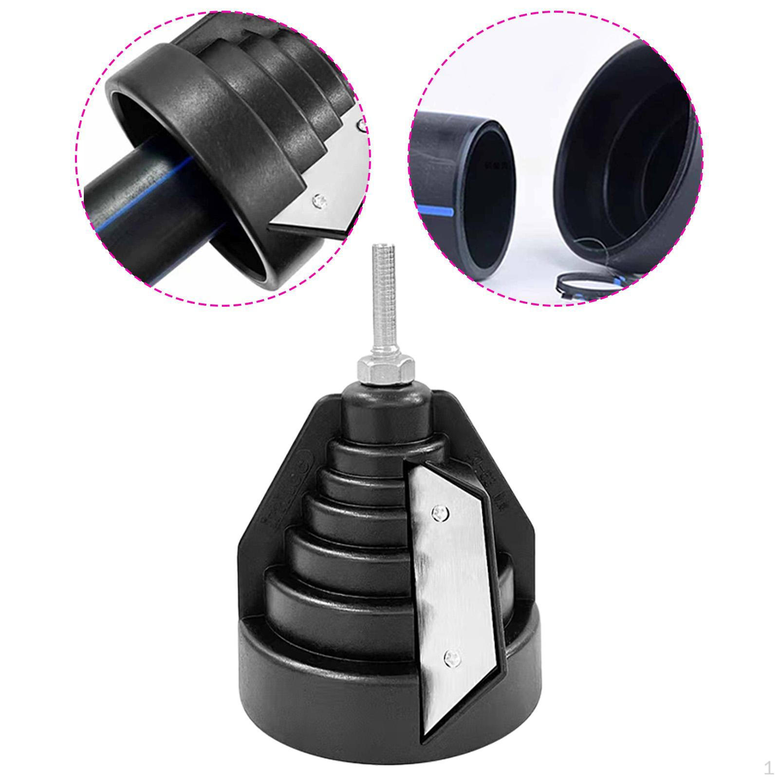 

Инструмент для снятия заусенцев с ПВХ трубы, Фаскосниматель 20-63 мм ППР ПЭ with drill nail