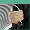 Stylish Retro Minimalist Shoulder Bag For Women 2024 Trendy Small Square Bag