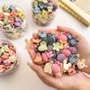 1 Box of Random Color Cute Colorful Hair Clips Female Forehead Princess Hair Clip Bangs Clip Mini Small Hair Clip Headwear