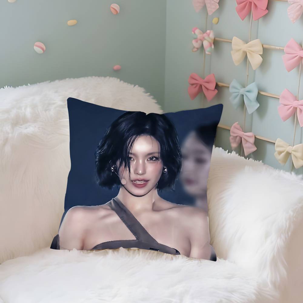 

H-Hwang Y-Yeji Pillow Case Throw Pillow Cover Nordic Vintage Style Cushion Covers Home Living Room Sofa Couch Seat 16x16Inch