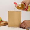 Oil-Proof Kraft Paper Food Bag for Pancakes, Roujiamo, Shaobing, and Barbecue Snacks