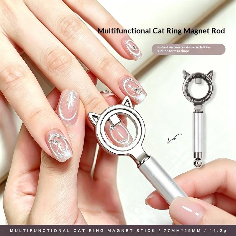 New Hollow Cat Eye Magnet Strong Upgrade 3-Second Fast Black Hole Effect For Cat Eye Gel Polish Diy Nail Art Manicure Tools