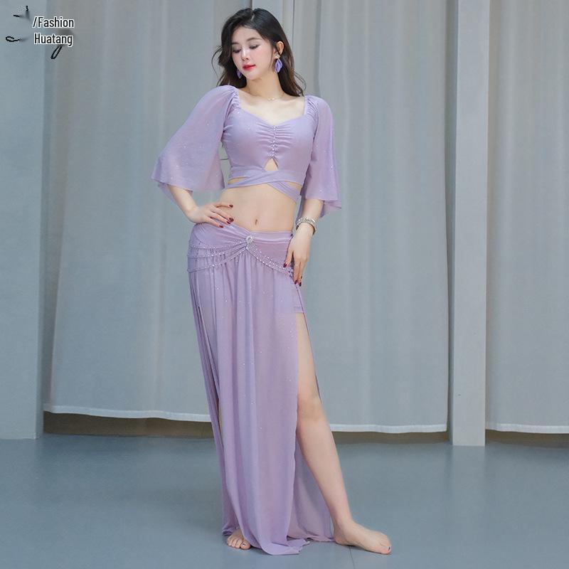 Conjunto de Disfraz de Malla Adelgazante para Danza del Vientre Nuevo 2025