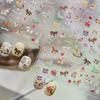Cartoon Colorful Pony Nail Stickers DIY Nail Stickers Nail Decorations Accessories Year Of The Horse Nail Appliques Art Sticker