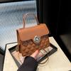 Small Bag Women's Bag Niche 2025 New Trendy Fashion Foreign Texture Handbag Versatile Shoulder Messenger Bag Diamond Grid