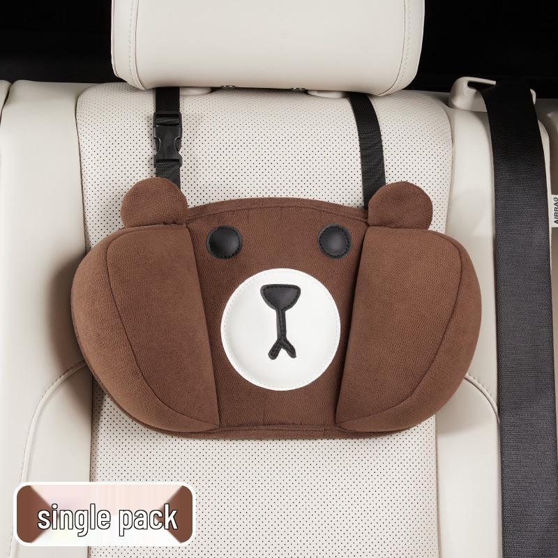 Universal Car Headrest Pillow for Kids – High-Grade Neck Support & Side Sleep Aid