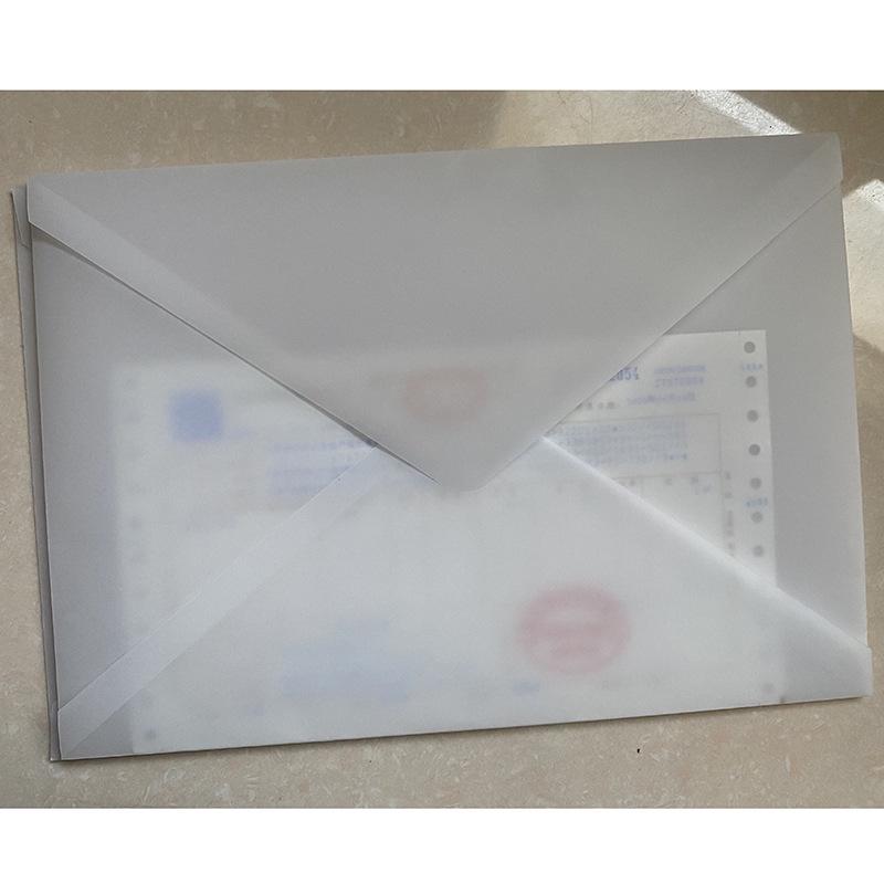 Translucent Vellum Envelopes for DIY Invitations with Wax Seal Option, Blank & Creative, Includes Coupons