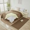 Pet Waterproof Insulation Pad Washed Quilted Embossing Craft Bedspread Large Size Waterproof Non-Slip Bed Sheet