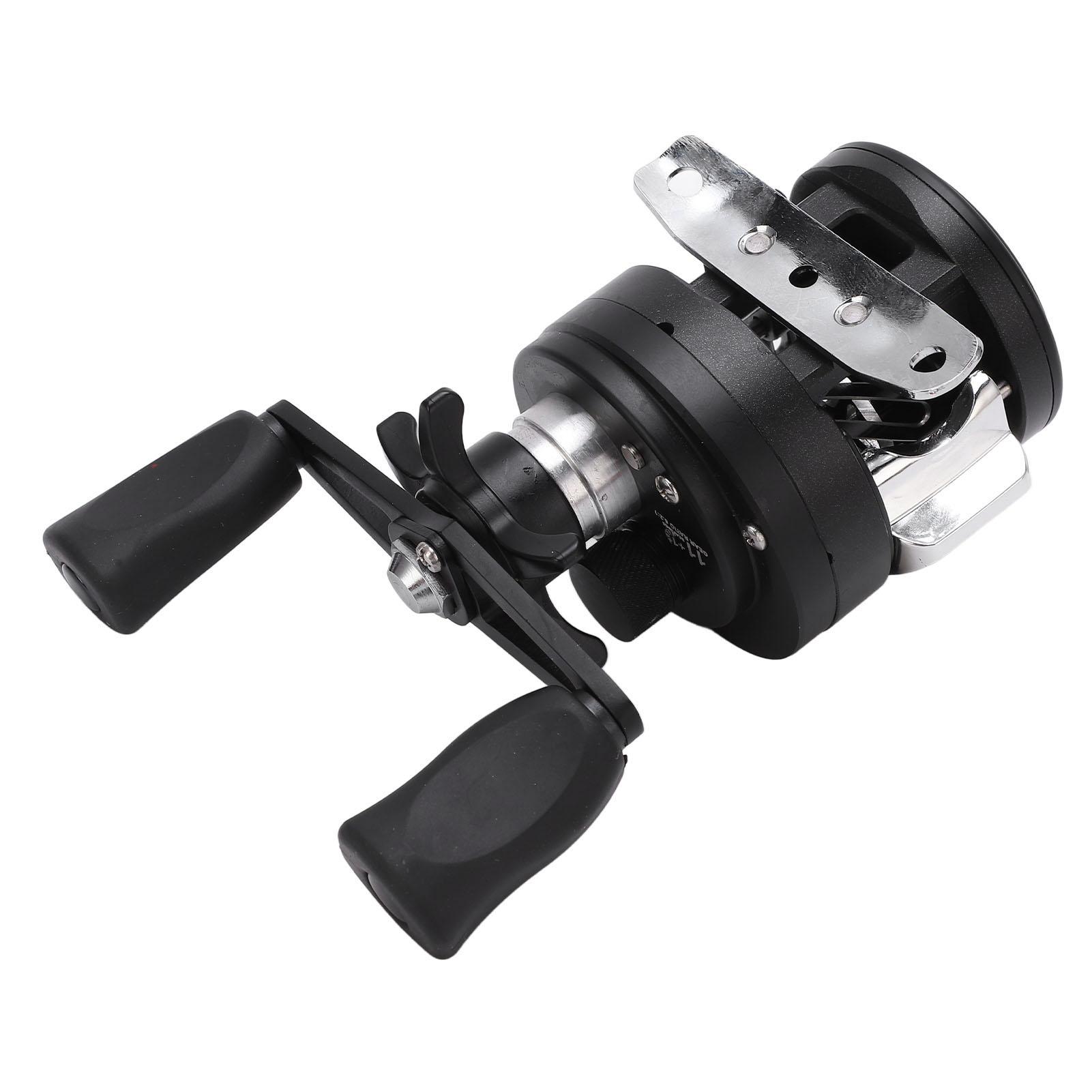 

Fishing Reel 6.2: 1 High Speed Gear Ratio Smooth Powerful Metal Drum Reel for Stream Rock FishingDKS50 Right Hand
