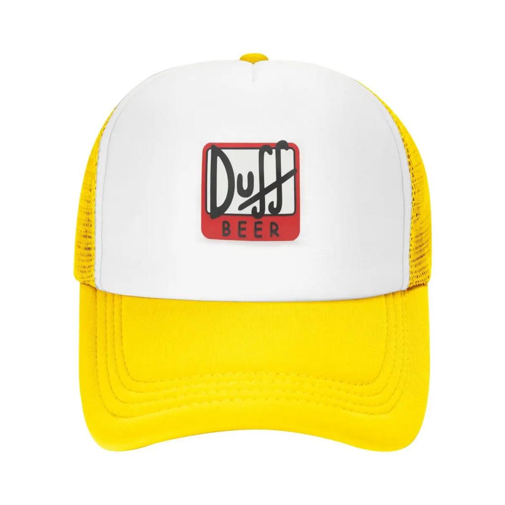 Duff Beer Cap Fashion Casual Mesh Baseball Caps Adjustable Hat Hip Hop Summer Unisex Baseball Hats Polychromatic