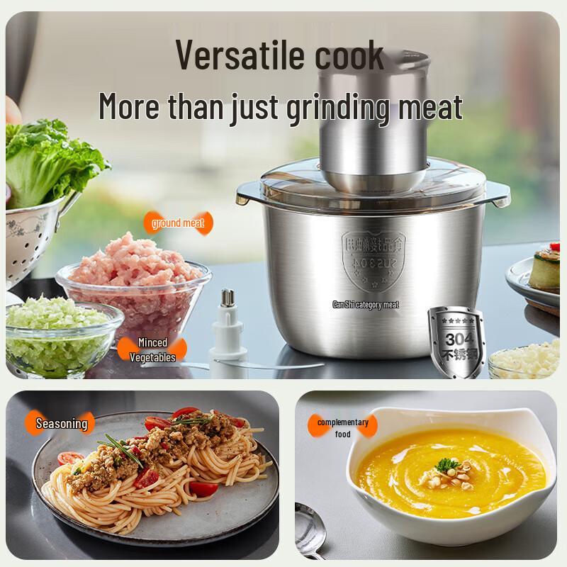 300W Stainless Steel Electric Meat Mincer