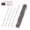Blackhead Removal Needle and Tweezer Set for Acne and Pimple Extraction