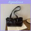 Vintage Style Pu Crossbody Bag With Large Capacity And Car Sewing Detail For Commuting