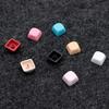 10Pcs PBT Blank DIY Keycap Mechanical Keyboards 1U MOA Profile No Print Keycap Set for MX Switches