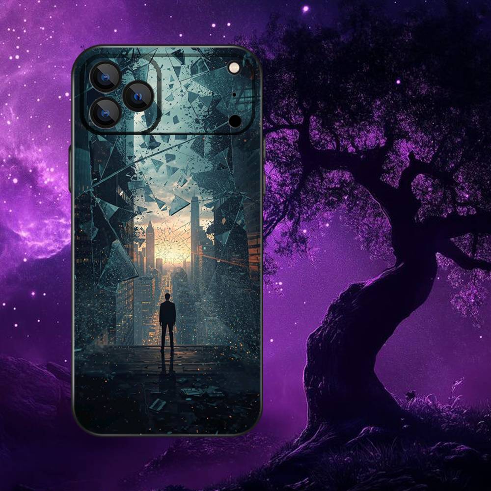 Movie I-Inception Phone Case For iPhone 17,16,15,14,13,12,11,Pro,Max,Plus,E,SE4,Air,Mini Black Soft Funda
