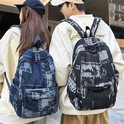 Graffiti Comics Large Capacity Backpack Unisex Travel Backpack Sports Student Schoolbag