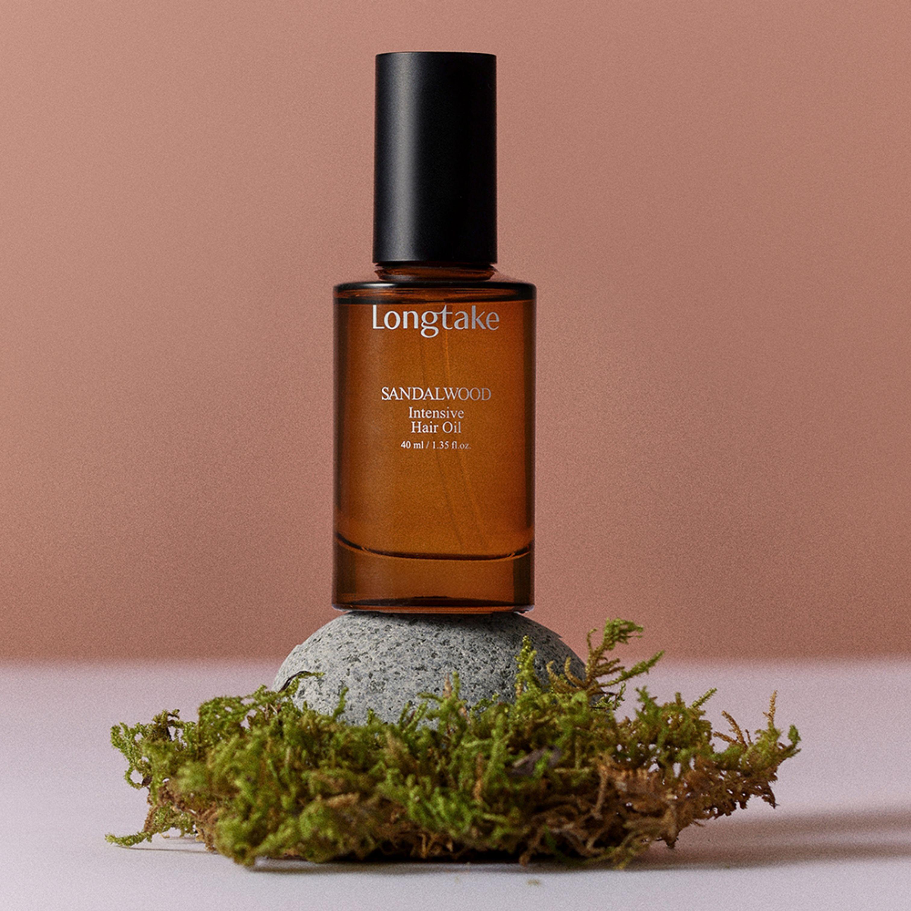 Longtake Hair Oil 40ml (Sandalwood/Black Tea & Fig) Sandalwood Intensive Hair Oil 40ml