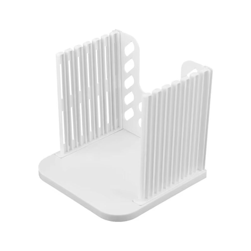 Portable Toast Bread Slicer Stand Plastic Multifunctional Sandwich Cutter Mold Foldable Loaf Cutter Rack for Homemade Bread