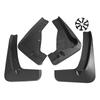 1Set 4 Pcs Car Accessories Mudguards Car Parts Car Splash Guards Mud Flaps Fender For Mitsubishi