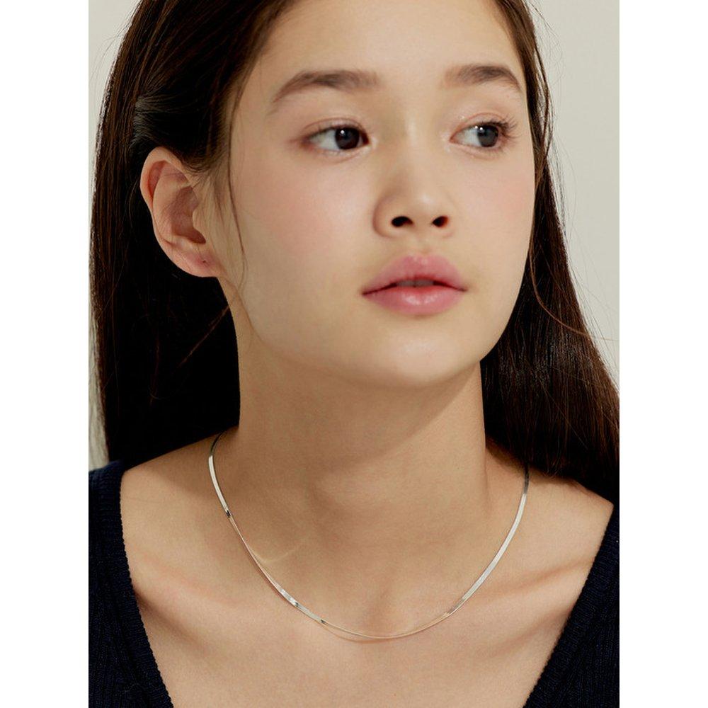 [925Silver]Chic Snake Chain Necklace