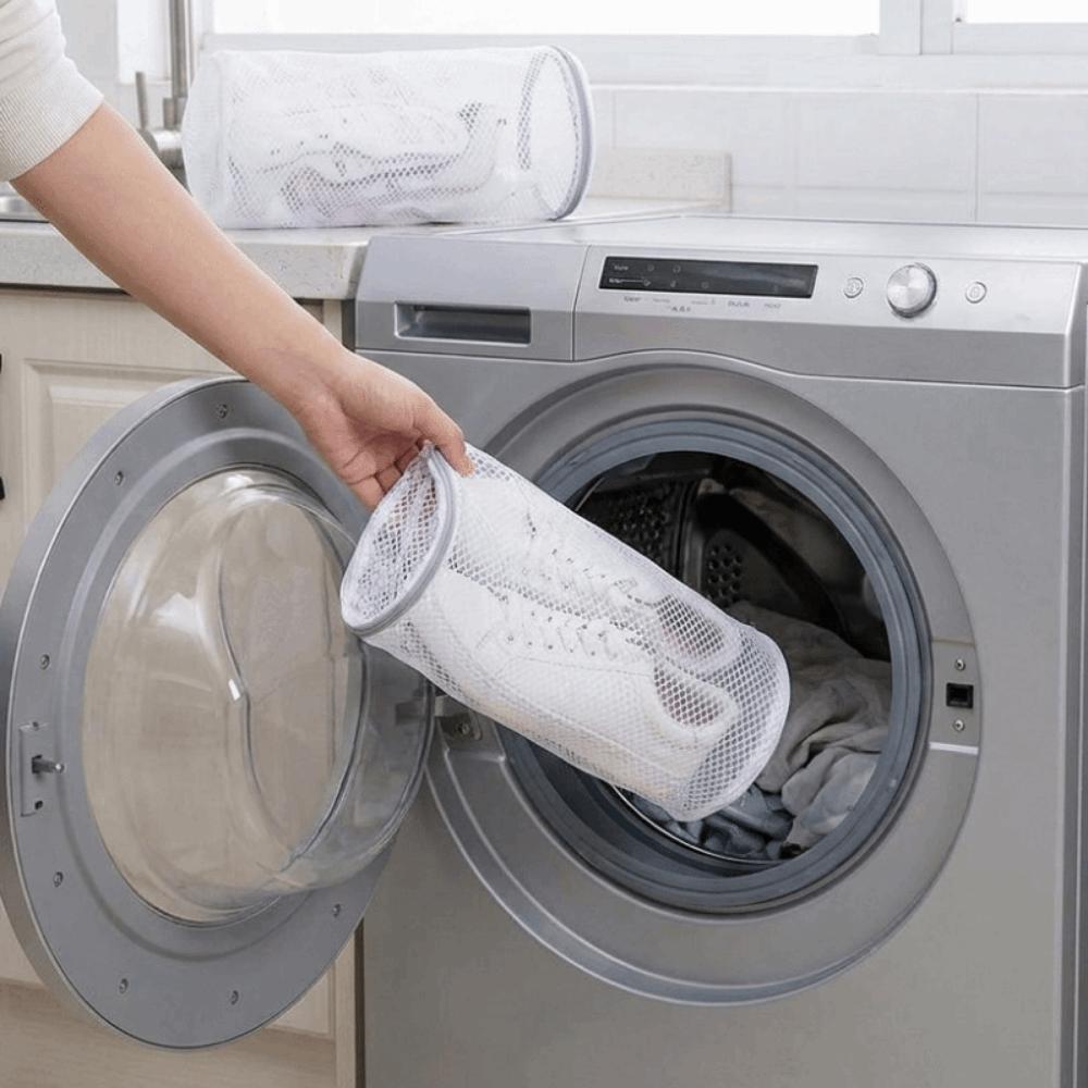2PCS Polyester Washing Machine Shoe Bag Honeycomb Laundry Shoes Protector Socks
