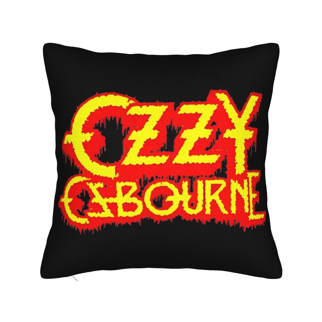 Ozzy Osbourne Pillowcases Merch Soft Cushion Cover  Throw Pillow Cover Bed Decorations Zipper Multiple Sizes
