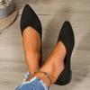 Fashion Spring Autumn Women Trend Comfortable Shallow Shoes Women Outdoor Fashion Pointed Toe Slip on Platform Loafers Shoes for Women