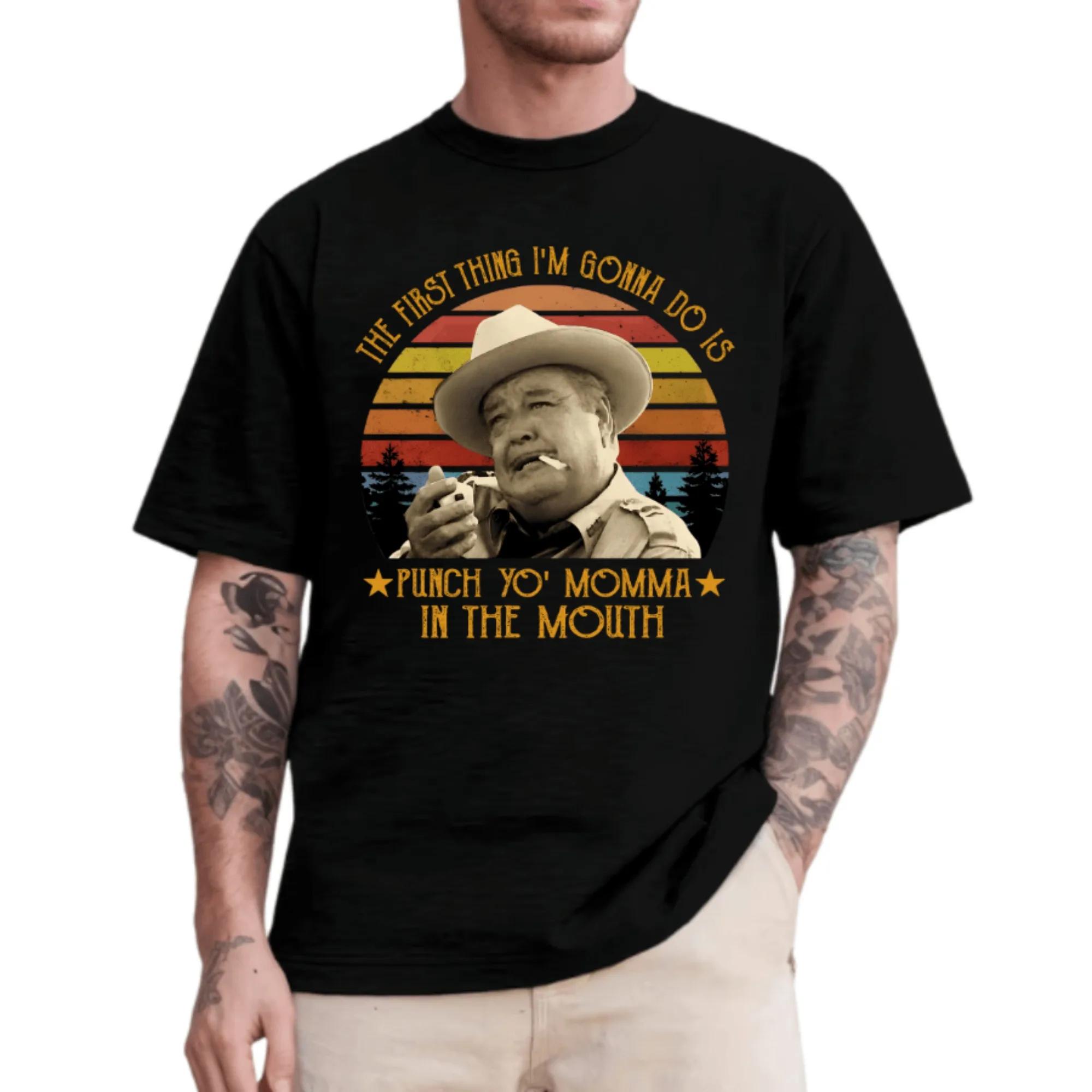

Smokey and the Bandit Inspired Mens TShirt What the Hell is The World Coming to Graphic Print Breathable 100 Cotton XL