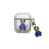 Quicksand Shell Cute Penguin Snowman for AirPods 1 /1 Earphone Protective Case Cover 1pro Three Generations of Creative Personality