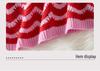 European Wave Stripe Round Neck Sweater – Women's Casual Long Sleeve Knitwear for Autumn & Winter.