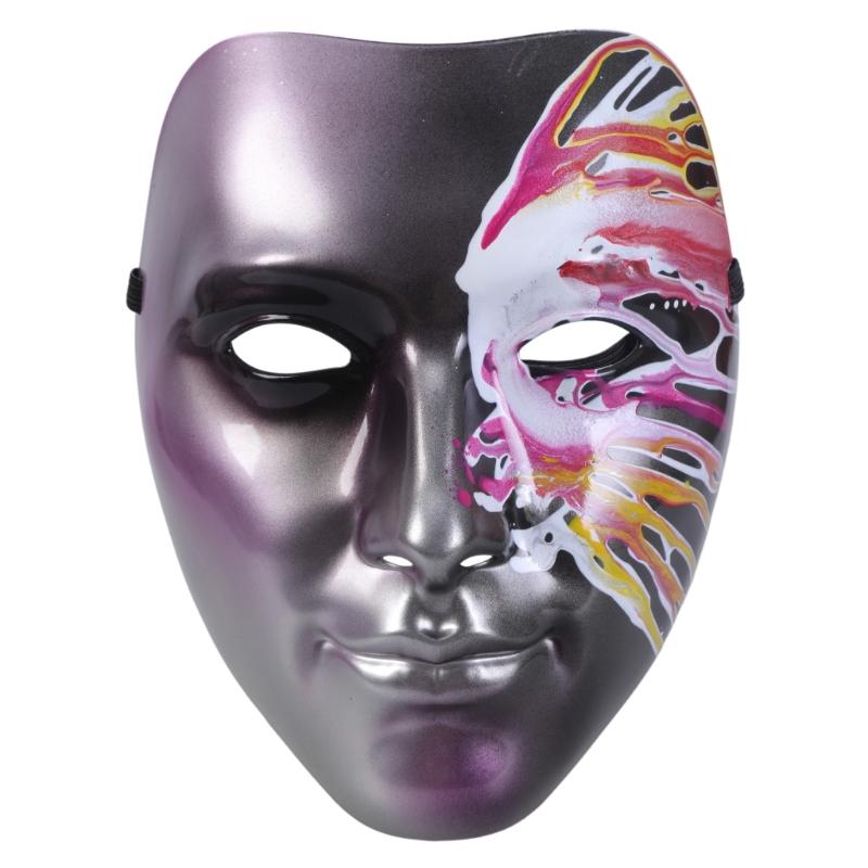 

Half Face Mask Masquerade Mask Party Mask Mardi Gras Mask Butterfly Mask for Carnival Halloween Christmas Cosplay Props фиолетовый