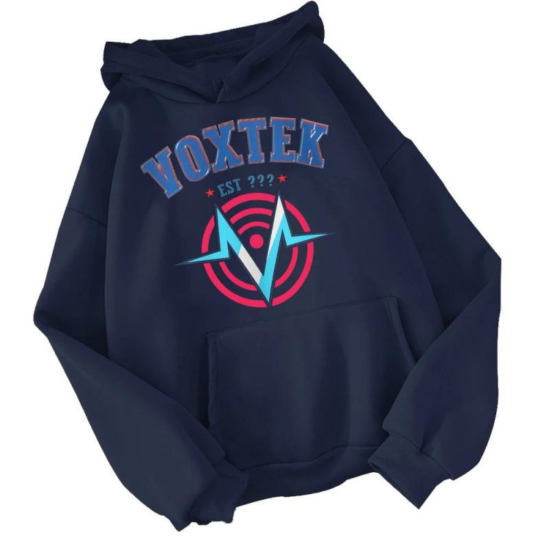 Hazbin Hotel VOX Retro Signal Logo Hoodie for Men (European Size)