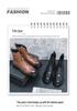 Men's Plus Size Retro High-Top Leather Martin Boots - Thick Sole, Lace-Up, and Wear-Resistant for Height-Increasing Workwear.