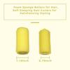2/3CM DIY Pink/Yellow Sponge Hair Curler Hair Styling Tools Foam Rollers Hairdressing