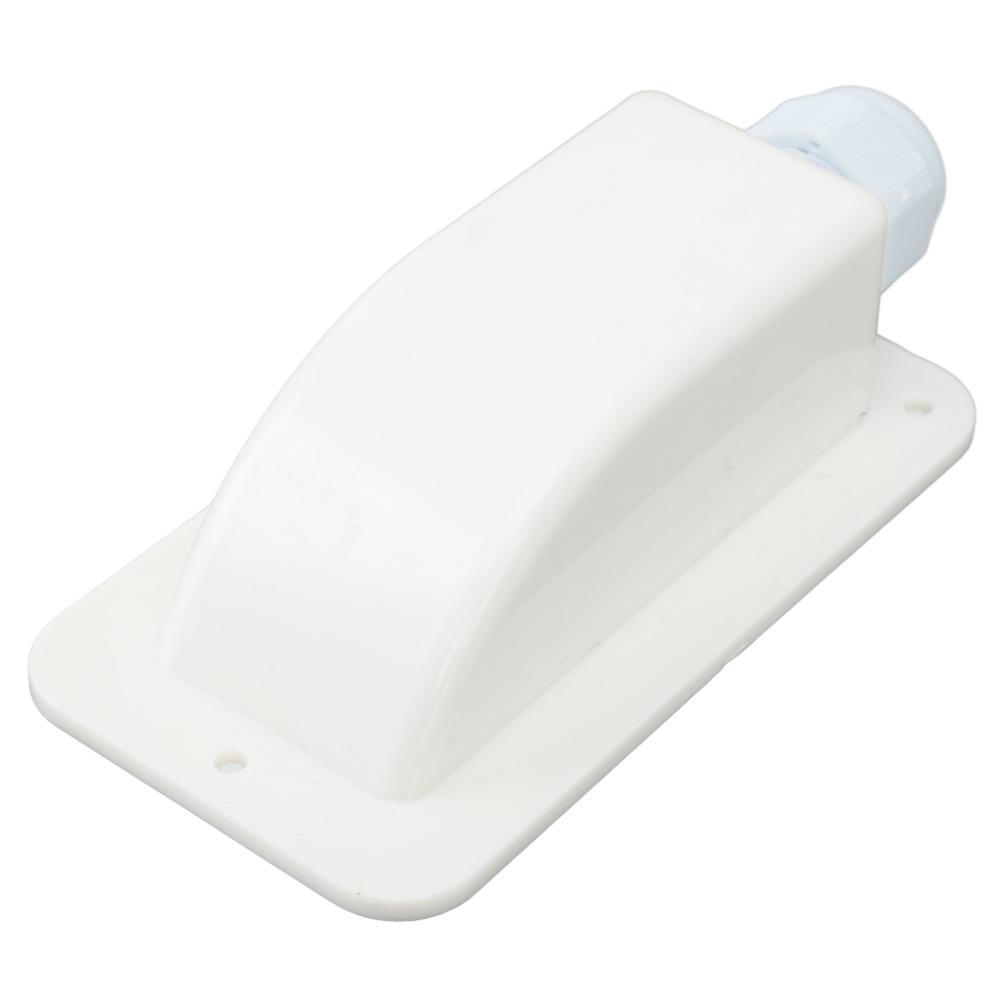 2Set 6mm² to 12mm² Cable Solar Cable Entry Gland White Single Cable Entry Solar Cable Entry Gland Housing Waterproof Design
