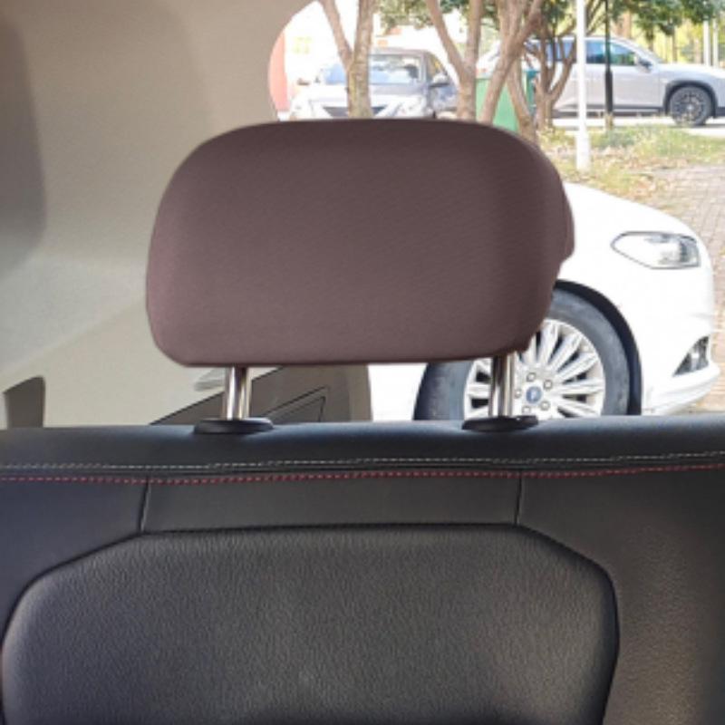 Uniwersalny Elastyczny Pokrowiec na Siedzenie Samochodowe i Zagłówek - Odporny na zabrudzenia, Pasuje do pojazdów 5-7 miejscowych i ciężarówek