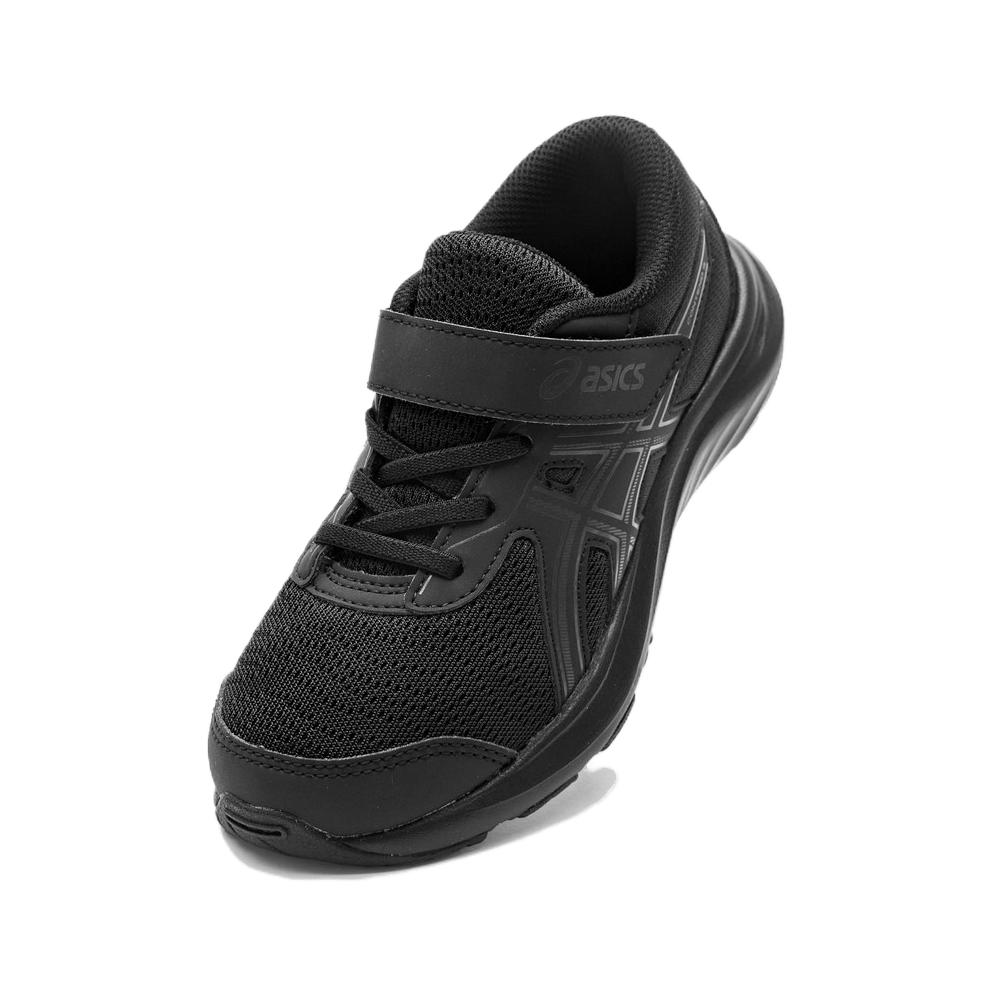 Asics Contend 9 PS Black Graphite Grey Kids Sneakers 1014A338-003
