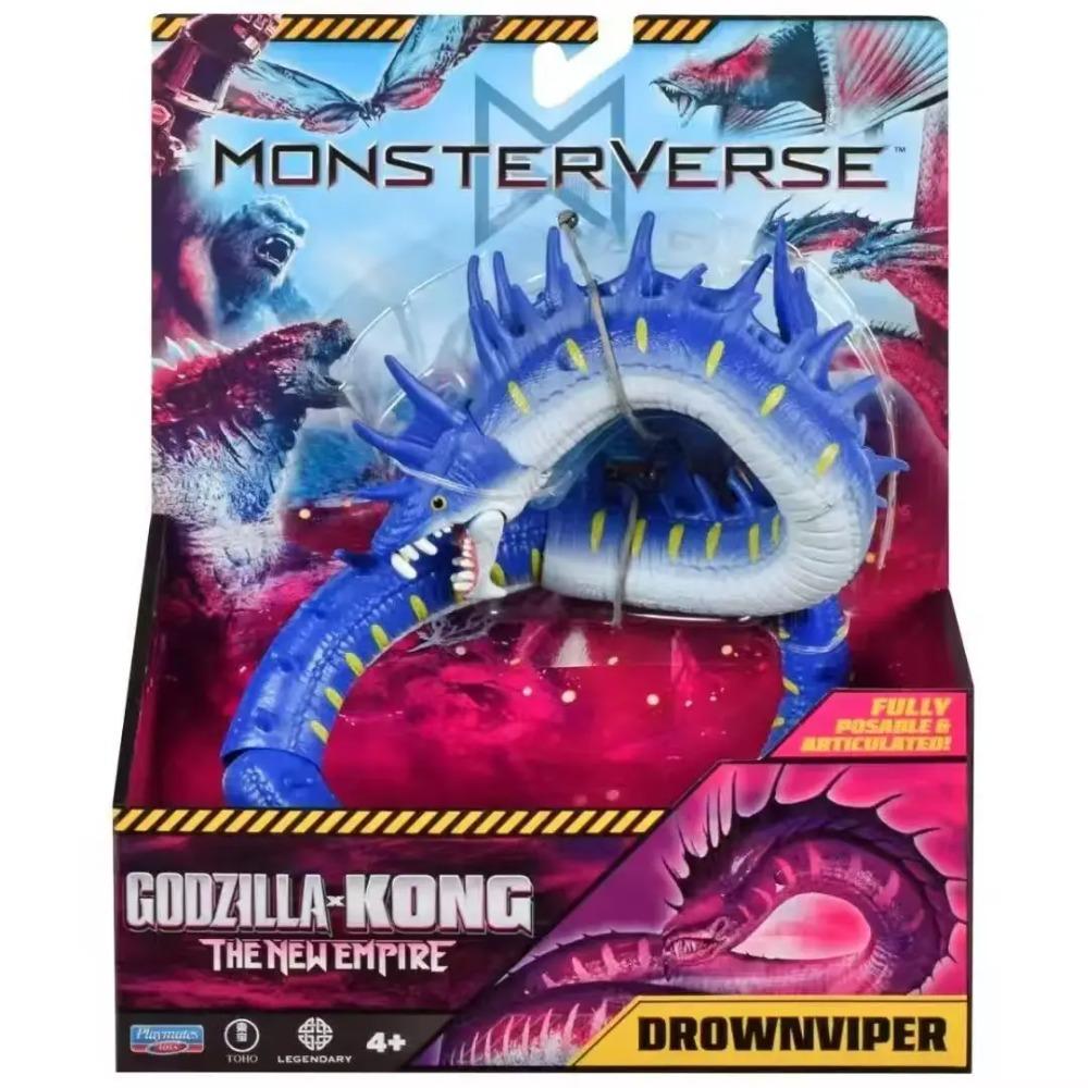 Playmates Godzilla VS Kong Ghidorah Rodan Actionfigur Trendige Mothra Kong Anime Figur Sammlung Schreibtischdekoration Geburtstagsgeschenk