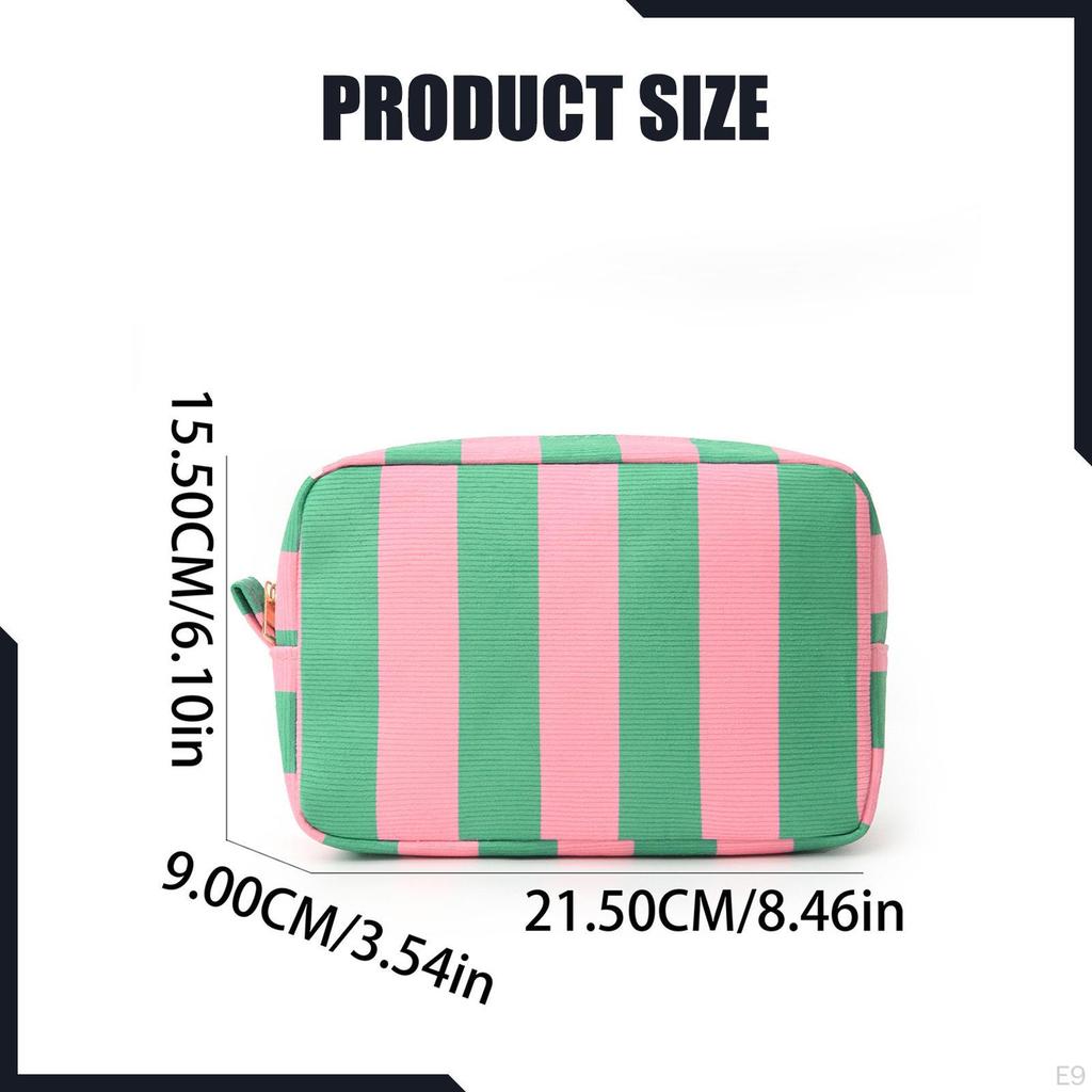Cosmetic Pouch Portable Makeup Bag for Cord Cable Cosmetics Brushes Kids