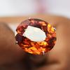 Natural Orange Sapphire Loose Gemstone Oval 8.15 Ct Gift for Her September Birthday Birthstone