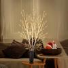 Lighted White Birch Branches with Timer 33IN 180 LED Twig Birch Branches for Vase Chriatmas Decor Artificial Birch Tree Branch Holiday Parent (Birch
