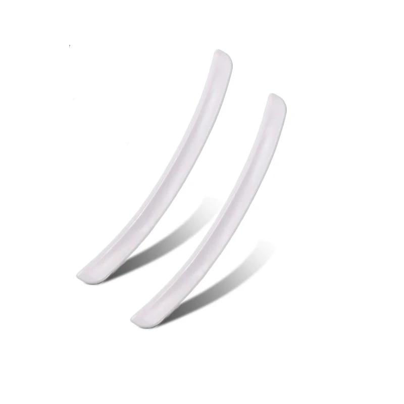 2PCS Universal Soft Car Fender Flare Arch Sticker Fender Vents Protector Cover Anti-Scratch Strip Mud Flaps Auto Accessories