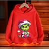 Kids Hooded Sweatshirt Long Sleeve Pullover Top, Soft Fabric, Cute Cartoon Girl Heart Letter Print, Loose Casual Outfit for Kids Autumn Daily Wear