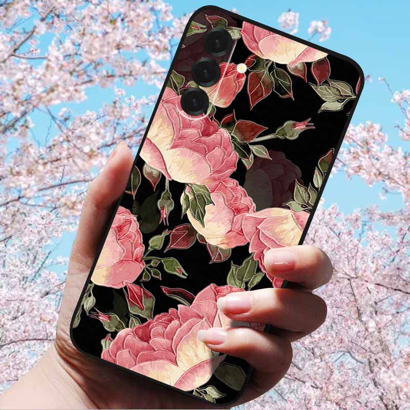 For Samsung Galaxy A56 A36 A26 5G Cases 3D Relief Flower Emboss Soft Silicone For A56 A36 5G 3D Cartoon Case Owl Shell 3D Relief