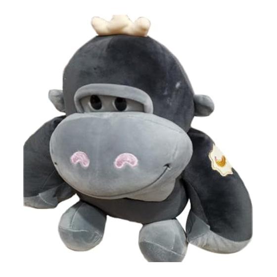 Cute Stuffed Animal Small Gorilla Sewn Wrapped Body Pillow Celebration Fluffy Baby Children Toy Soft Moe Moe Girls Boys Birthday Present Children s